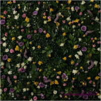 بک دراپ نوزاد باغ گلهای زیبا-کد 5154
