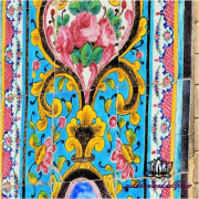 بخشی از کاشی کاری زیبای کاخ گلستان -کد 145