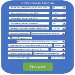فایل اکسل گزارش گیری از استاندارد ASTM-D2442-75-2016