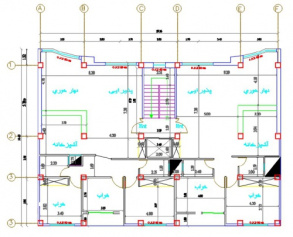 پروژه سازه فولادی 2 ( دفترچه محاسبات قابل ویرایش - نقشه اتوکد پلان ها - فایل ETABS 2018 )