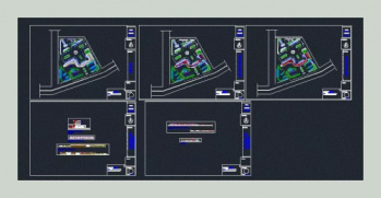 دانلود فایل اتوکد طراحی پایانه مسافربری اتوبوس 1 با پارکینگها ، سکو و جزییات کامل
