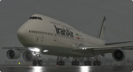 بازنقش بوئینگ 747 ایران ایر ویژه شبیه ساز ماکروسافت 2020