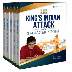 فیلم  استادی در حمله  هندی شاه (طرح سفید) با تدریس استاد بزرگ جاکگ استاپا-KINGS INDIAN ATTACK Mastermind