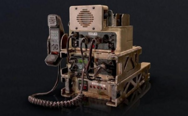 مدل سه بعدی بی سیم نظامی  Barrett Military Radio