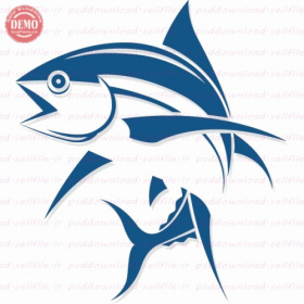 وکتور لوگوی ماهی -کد 179