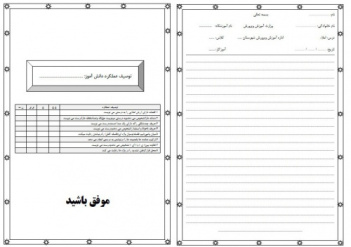 فایل آموزشی دوره ابتدایی(قالب املا فارسی)