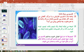 پاورپوینت گفتار 2 زیست شناسی پایه یازدهم تجربی: رشتمان (میتوز) (فصل 6 تقسیم یاخته)