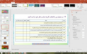 پاورپوینت درس 12 تفکر و سبک زندگی پایه هشتم: تو نیکی می کن و در دجله انداز