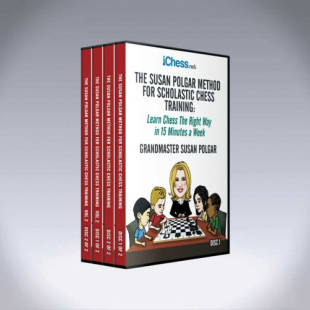 مجموعه کامل روش سوزان پولگار برای آموزش شطرنج باشگاهی با تدریس سوزان پولگار-The Susan Polgar Method for Scholastic Chess Training