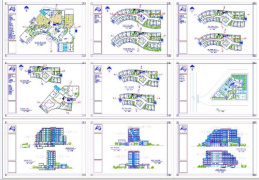 دانلود پلان هتل 5 ستاره DWG