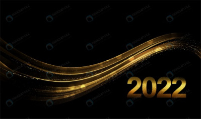 طرح انتزاعی تبریک سال 2022