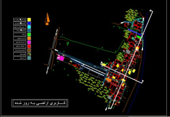 نقشه ارازی روستای کاظمی