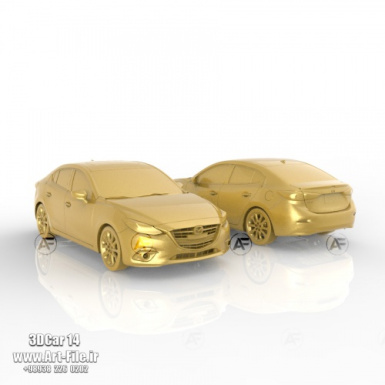 فروش فایل سه بعدی ماکت مزدا سه 3DCar14