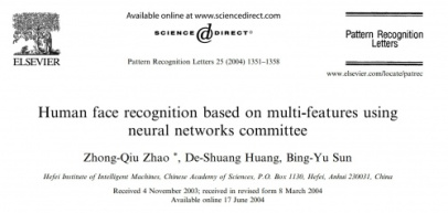 فایل ورد ترجمه مقاله Human face recognition based on multi-features using neural networks committee