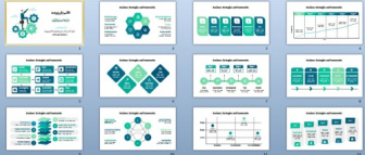 قالب پاورپوینت ارائه استراتژی