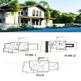 پروژه ویلا حرفه ای رویت Revit Architecture