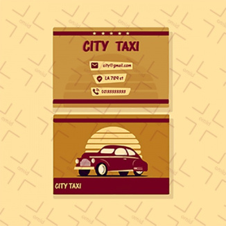 کارت ویزیت مخصوص رانندگان تاکسی  و آژانس