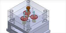 مدل قالب پلاستیک در سالیدورک SOLIDWORKS و کتیا