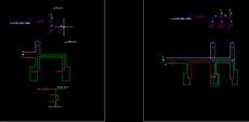 دانلود نقشه اتوکد مدارهای برقی برای رشته  های برق عمران