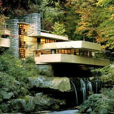 پاورپوینت خانه آبشار،‌ آرامش‌بخش‌ترین خانه دنیا در پنسیلوانیا