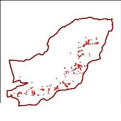 دانلود شیپ فایل زمین لغزشهای استان گلستان