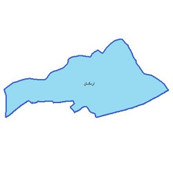 دانلود شیپ فایل مرز شهرستان اردکان