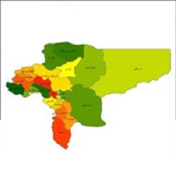 دانلود شیپ فایل شهرستانهای استان اصفهان