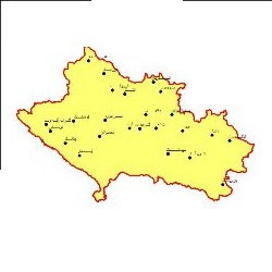 دانلود نقشه شهرهای استان لرستان