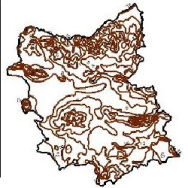 دانلود نقشه همدمای استان آذربایجان شرقی