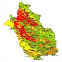 دانلود شیپ فایل رده های خاک استان فارس