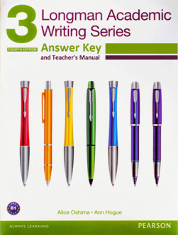 پاسخ Longman Academic Writing Series 3