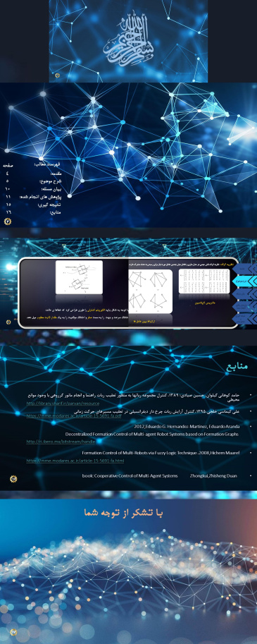 قالب و تم بسیار شکیل و حرفه ای پاورپوینت