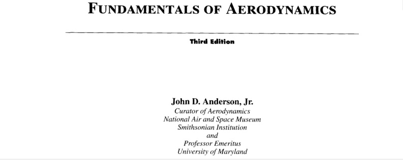 کتاب آیرودینامیک - جان اندرسون (Fundamentals Of Aerodynamics) به زبان انگلیسی