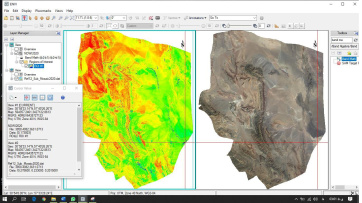 آموزش نحوه دانلود تصاویر Landsat 8 و برآورد شاخص NDVI و EVI در نرم افزار ENVI