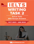 کتاب IELTS Writing Task 2 Actual Tests اکتبر 2021 تا ژانویه 2022