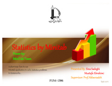 بررسی حل مسایل کتاب طراحی آزمایشات و آمار Applied Statistics and Probability for Engineers