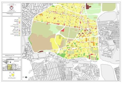 شیپ فایل لایه و فایل پروژه طرح تفصیلی منطقه ۳ تهران