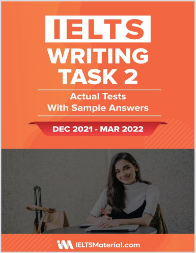 کتاب IELTS Writing Task 2 Actual Tests دسامبر 2021 تا مارس 2022