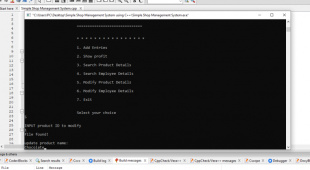 سیستم مدیریت فروشگاه با استفاده از C ++ سی پلاس پلاس