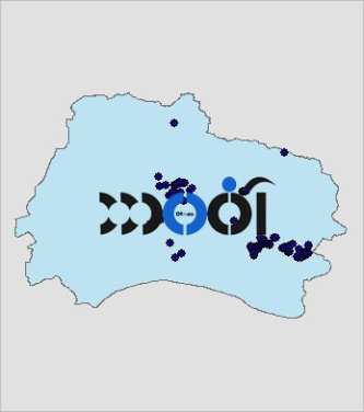 شیپ فایل زمین لغزش های استان خراسان شمالی