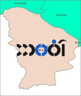 شیپ فایل محدوده سیاسی شهرستان سردشت