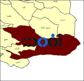 شیپ فایل محدوده سیاسی شهرستان لارستان