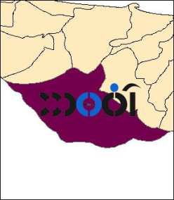 شیپ فایل محدوده سیاسی شهرستان رودبار