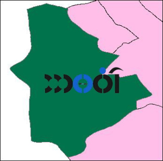 شیپ فایل محدوده سیاسی شهرستان شهربابک