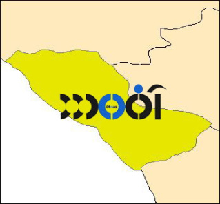 شیپ فایل محدوده سیاسی شهرستان سروآباد