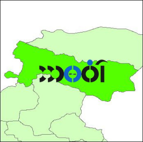 شیپ فایل محدوده سیاسی شهرستان ساوه