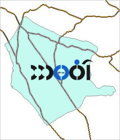 شیپ فایل راه های ارتباطی شهرستان دیلم