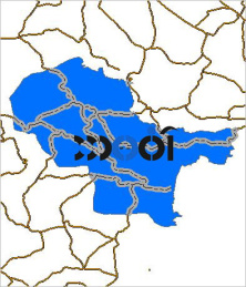 شیپ فایل راه های ارتباطی شهرستان سرباز