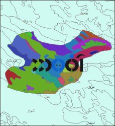 شیپ فایل زمین شناسی شهرستان ارسنجان