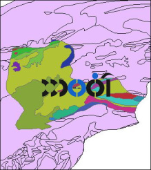 شیپ فایل زمین شناسی شهرستان کلاله